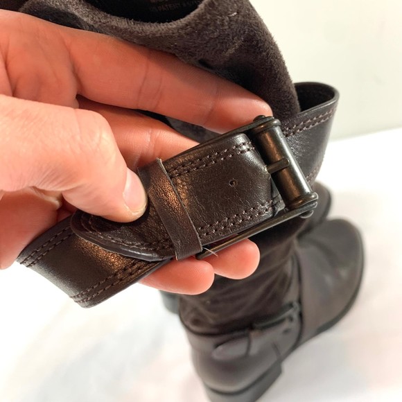 Cole Haan Tall ‘Air Whitley’ Suede and Leather Riding Boot Women's 7 - Picture 6 of 12